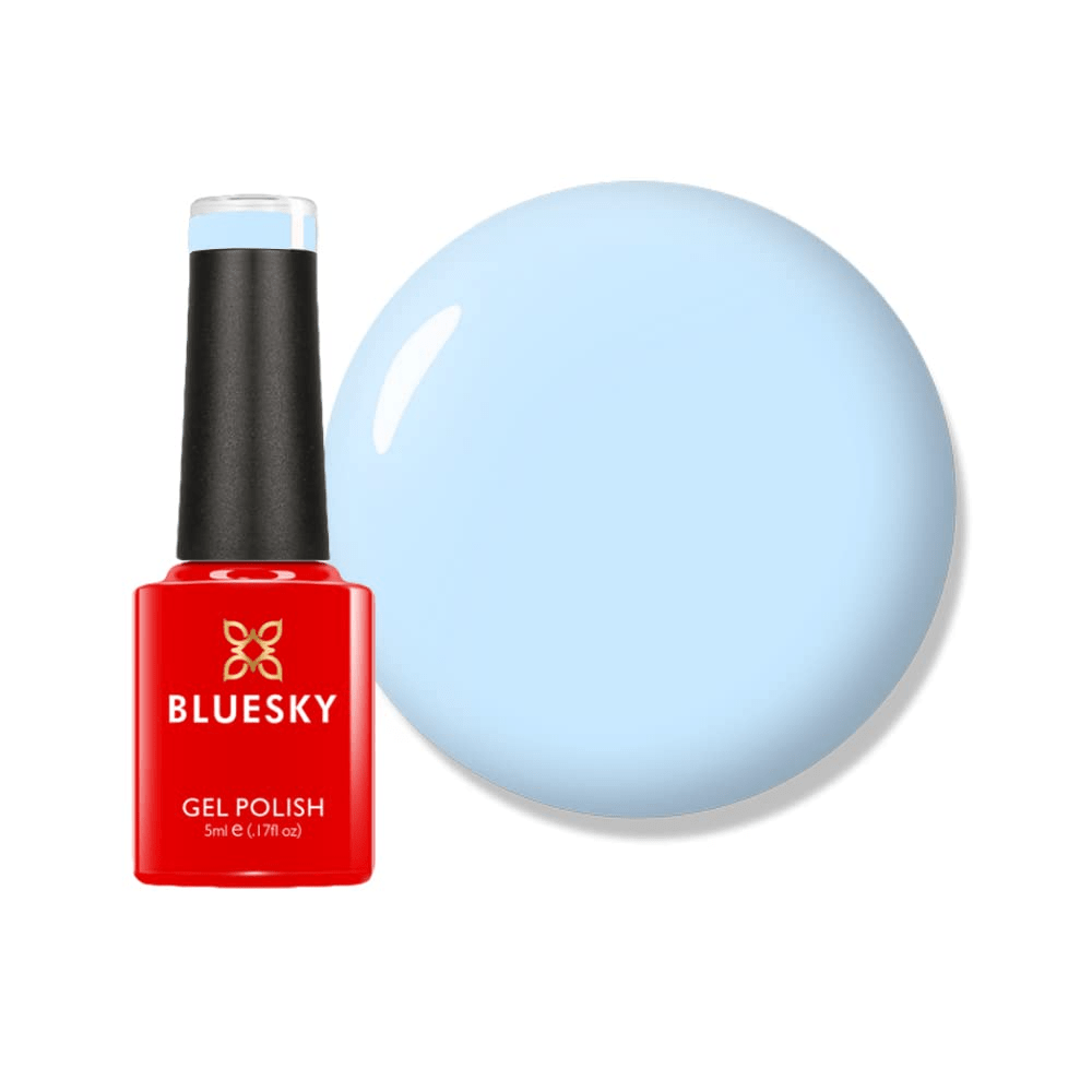 Bluesky -Gel -Nagellack, Creekside - 80596, Blau, Pastell